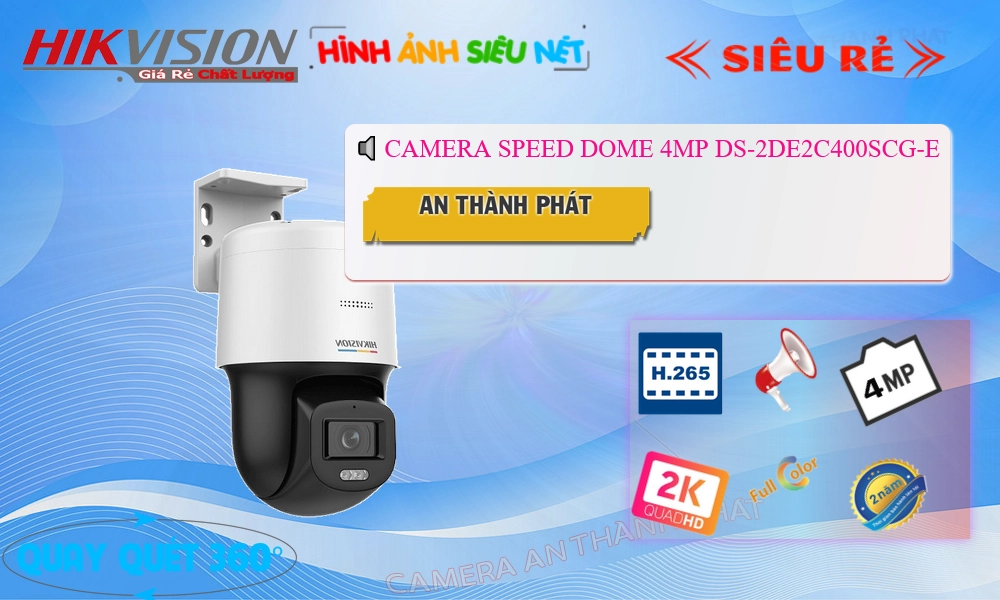 Camera DS-2DE2C400SCG-E Chi phí phù hợp
