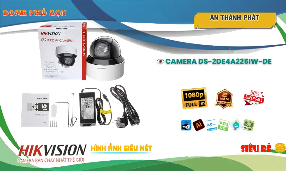 Camera Hikvision DS-2DE4A225IW-DE(S6)