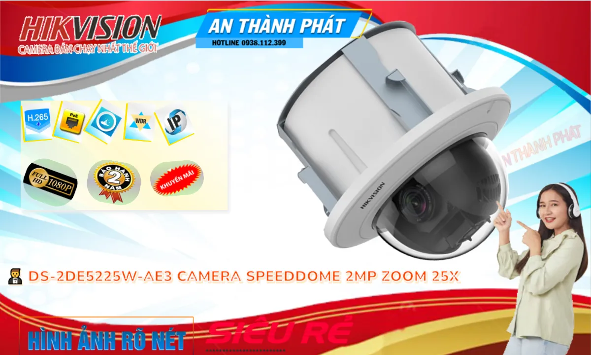 DS-2DE5225W-AE3 Camera Hikvision