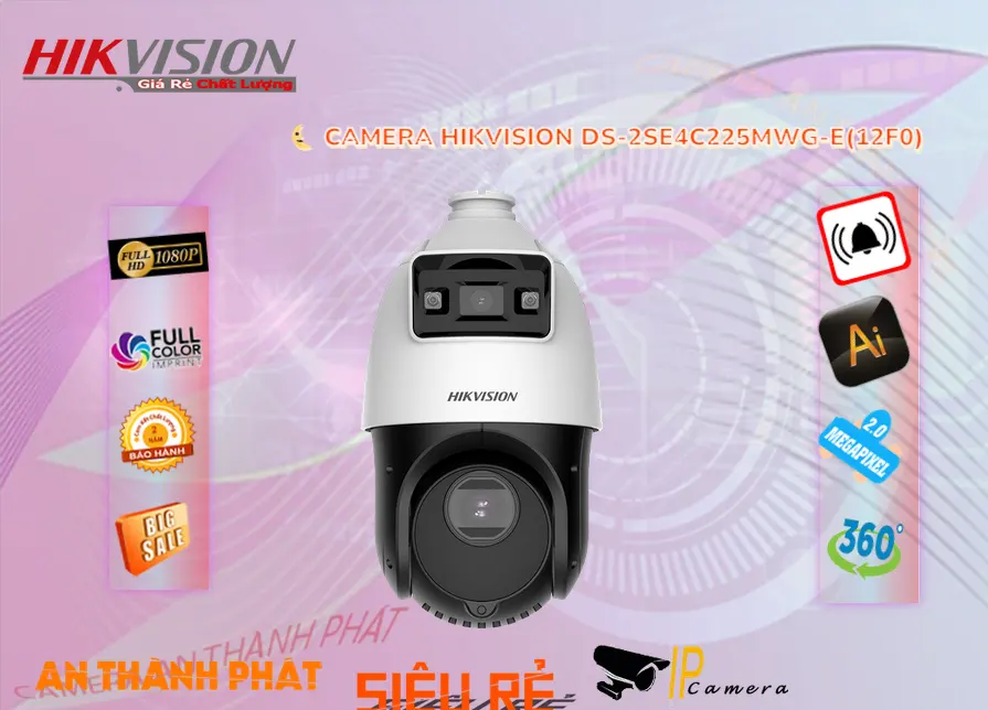 DS-2SE4C225MWG-E(12F0) Camera IP Hikvision Xoay Zoom 25X