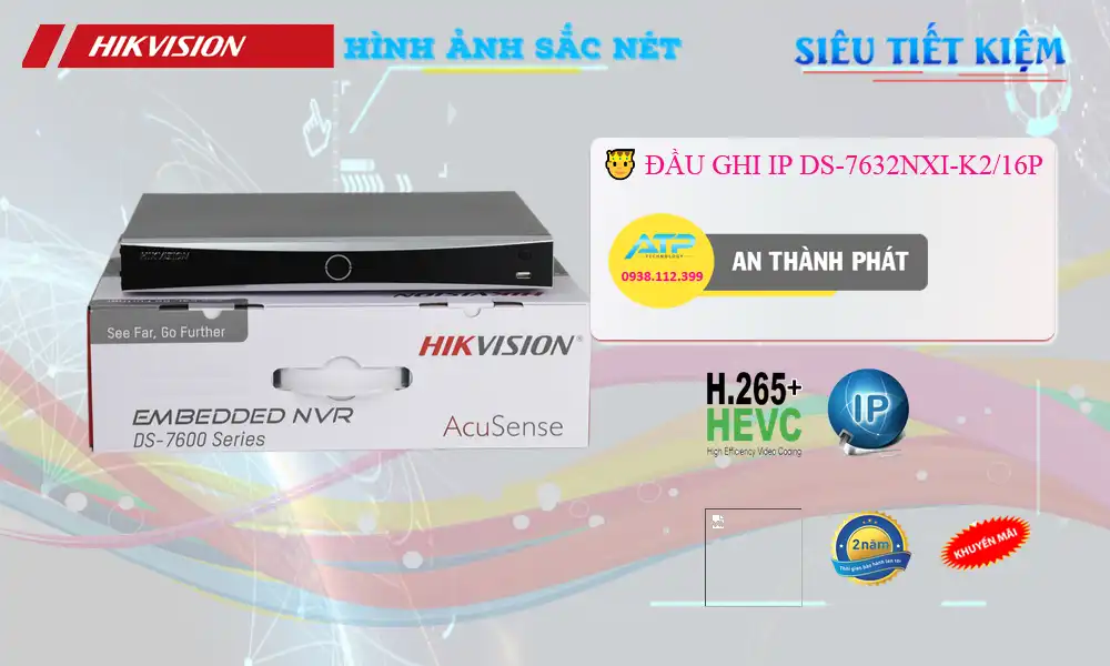 Đầu Ghi Hình Hikvision DS-7632NXI-K2/16P Đầu Ghi Hình Hikvision DS-7632NXI-K2/16P