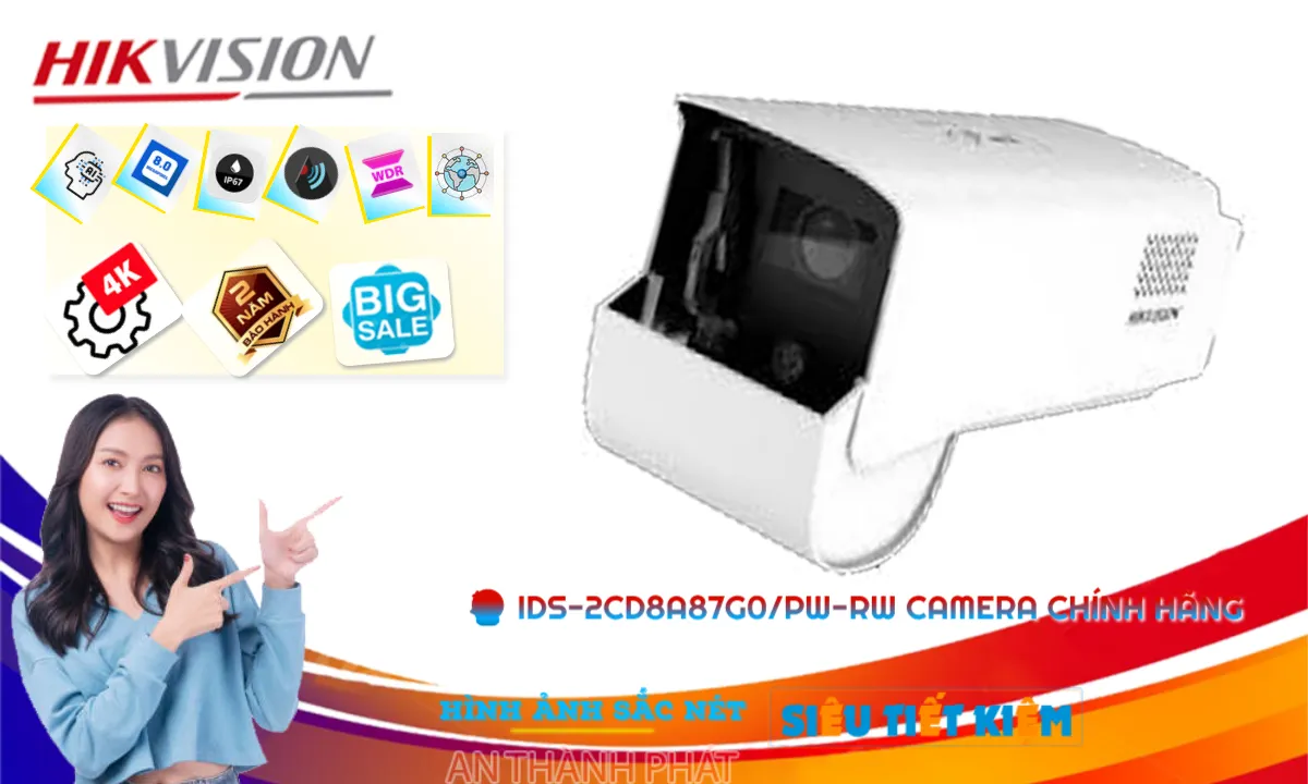 Camera IDS-2CD8A87G0/PW-RW Hikvision