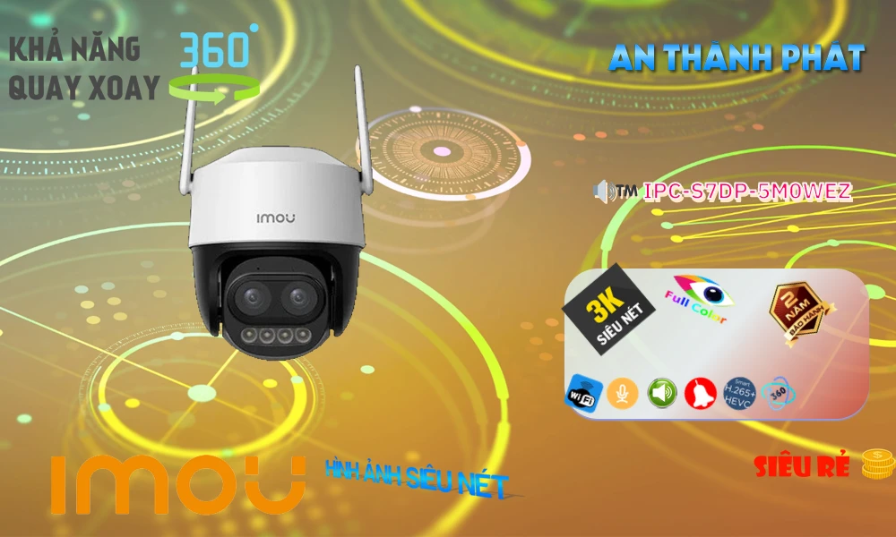 Camera Imou IPC-S7DP-5M0WEZ Camera Imou IPC-S7DP-5M0WEZ