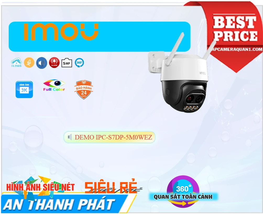 Camera Imou IPC-S7DP-5M0WEZ Camera Imou IPC-S7DP-5M0WEZ