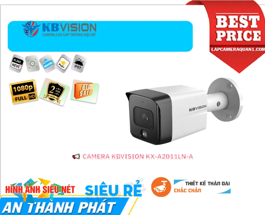 Camera KBvision KX-A2011LN-A Camera KBvision KX-A2011LN-A