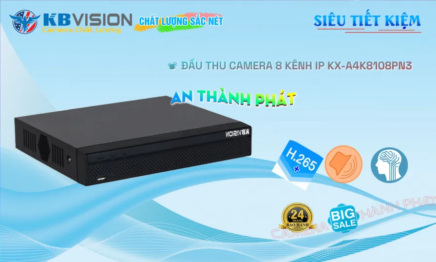 KX-A4K8108PN3 KBvision Thiết kế Đẹp