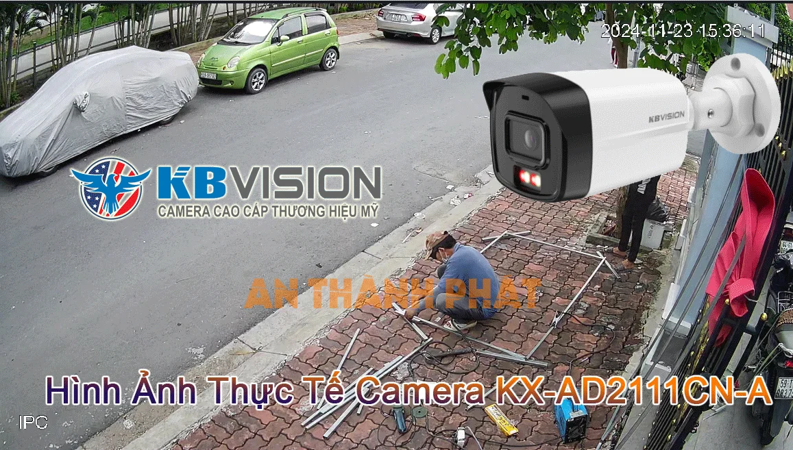 Camera IP Thân Kbvision KX-AD2111CN-A 2MP Camera IP Thân Kbvision KX-AD2111CN-A 2MP