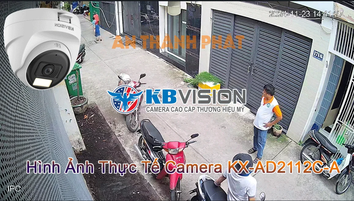 Camera Dome Kbvision KX-AD2112C-A Ánh Sáng Kép Camera Dome Kbvision KX-AD2112C-A Ánh Sáng Kép