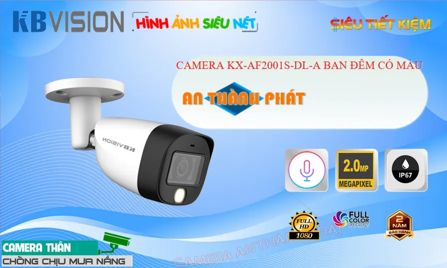 Camera Kbvision Ban Đêm Có Màu KX-AF2001S-DL-A