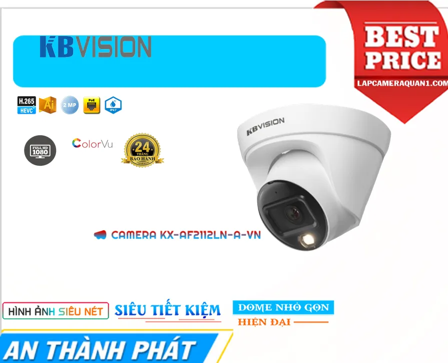 Camera Kbvision KX-AF2112LN-A-VN Camera Kbvision KX-AF2112LN-A-VN