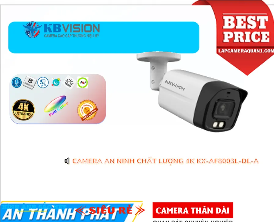 Camera KBvision KX-AF8003L-DL-A