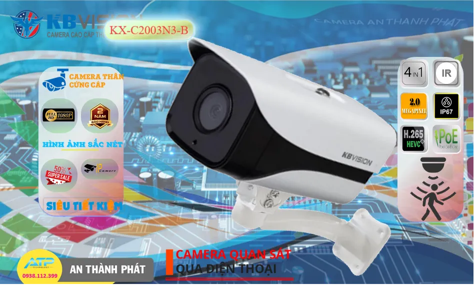 Camera KBvision Giá rẻ KX-C2003N3-B