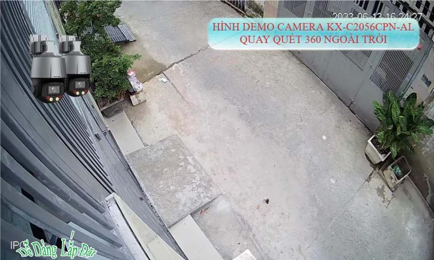 KX-C2056CPN-AL Camera IP Ngoài Trời Xoay 360
