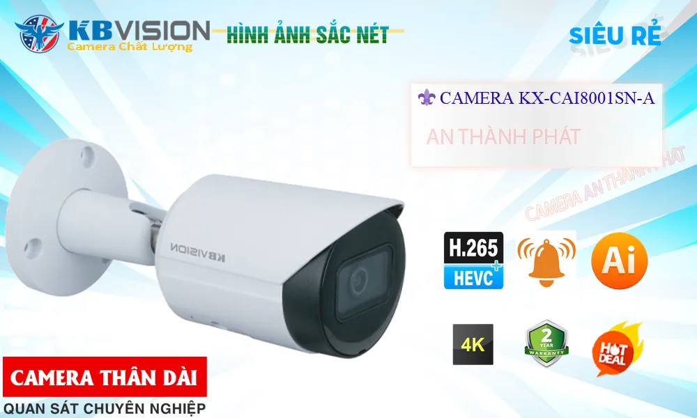 ❂  KX-CAi8001SN-A Camera An Ninh Giá rẻ