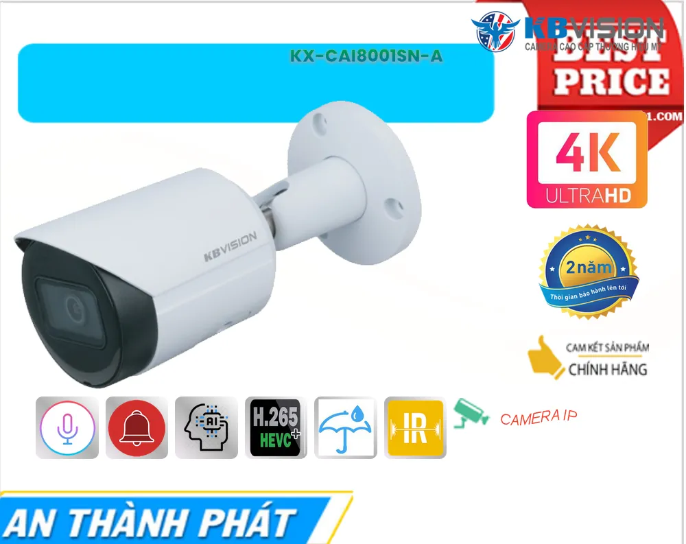 ❂  KX-CAi8001SN-A Camera An Ninh Giá rẻ