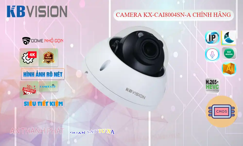 ✔ KX-CAi8004SN-A Camera  KBvision Sắt Nét