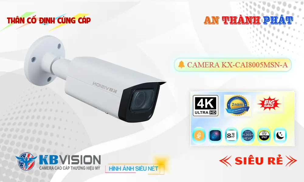 Camera Giá Rẻ KBvision KX-CAi8005MSN-A Giá rẻ
