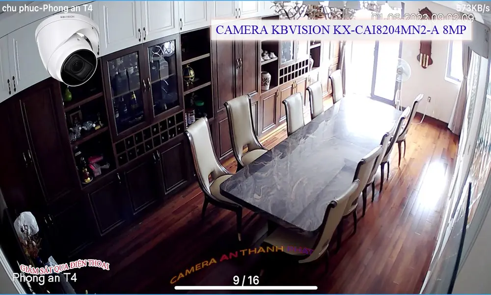 KX-CAi8204MN2-A Camera An Ninh Sắt Nét ✪