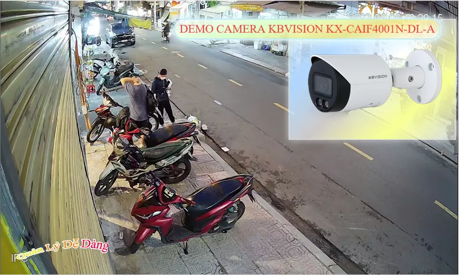 KX-CAiF4001N-DL-A Camera IP Ngoài Trời Full Color 4MP