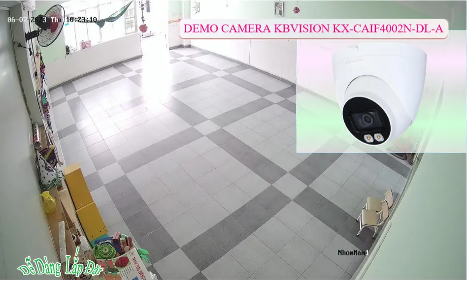 Camera IP POE 4MP Trong Nhà KX-CAiF4002N-DL-A