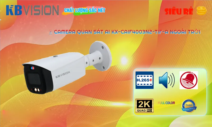KX-CAiF4003N2-TiF-A Camera Ngoài Trời Full Color