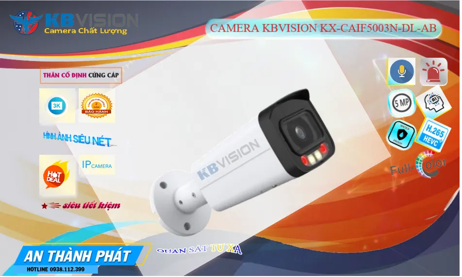 KX-CAiF5003N-DL-AB Camera IP Ngoài Trời 5MP