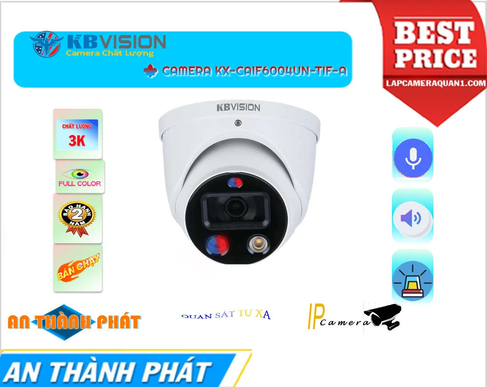 Camera KX-CAiF6004UN-TiF-A Sắc Nét Giá Rẻ