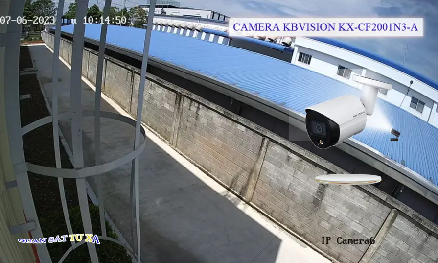 KX-CF2001N3-A Camera IP Ngoài Trời Full Color Ghi Âm