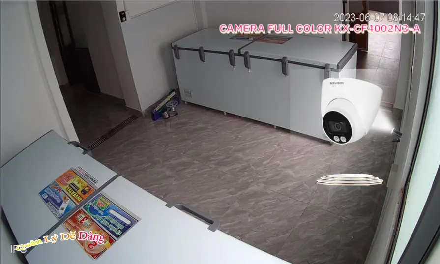 Camera IP POE 4MP KBvision KX-CF4002N3-A Lắp Trong Nhà