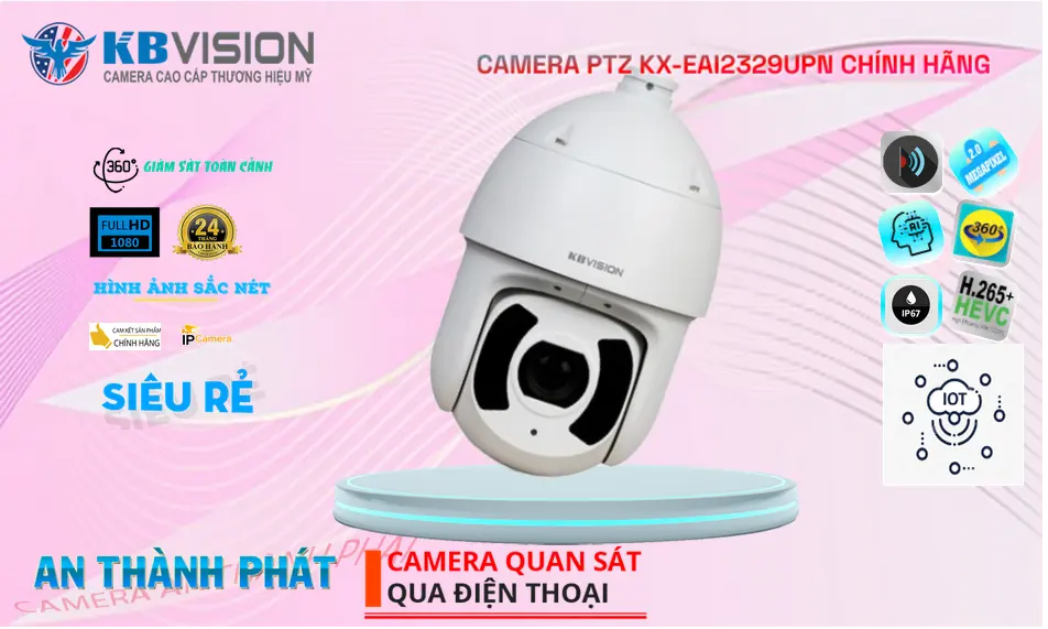 KX-EAi2329UPN Camera IP Speed Dome Ai Zoom 32X
