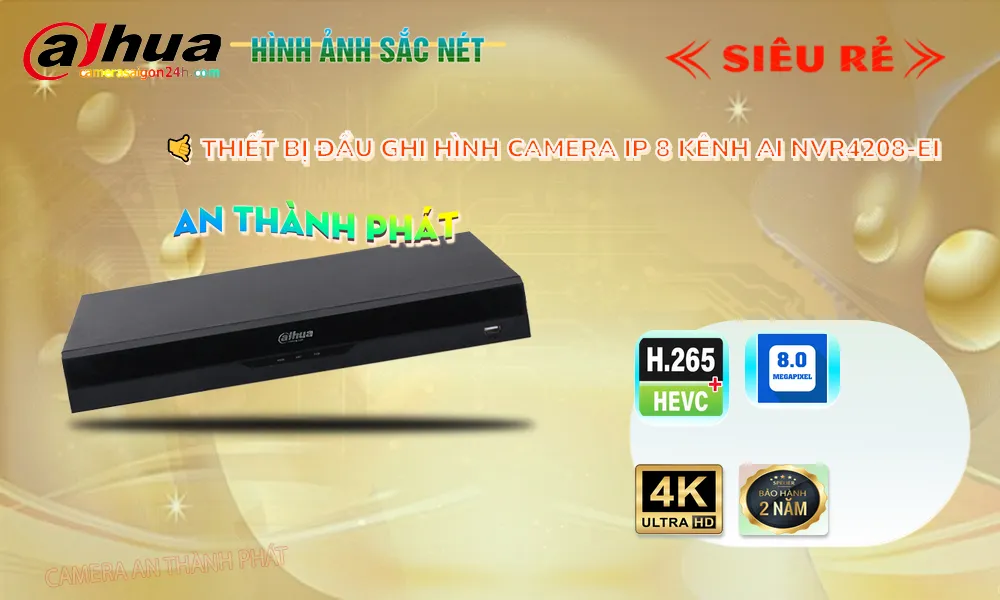 NVR4208-EI sắc nét Dahua NVR4208-EI sắc nét Dahua