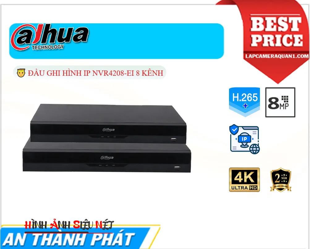 NVR4208-EI sắc nét Dahua NVR4208-EI sắc nét Dahua