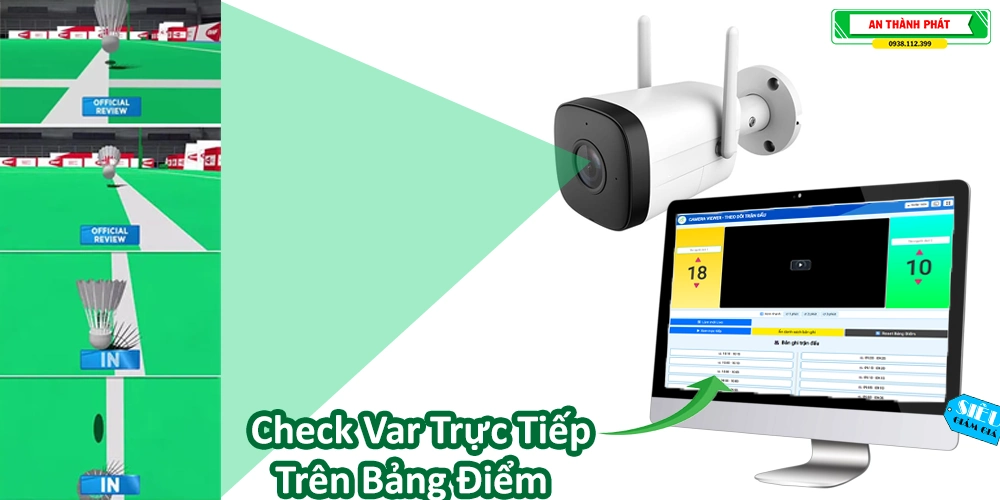 Check Var Nhanh Chống Trên Phần Mềm Check Var Môn Cầu Lông