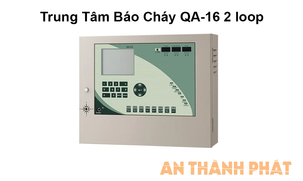 Trung Tâm Báo Cháy Địa Chỉ QA-16 2 loop Trung Tâm Báo Cháy Địa Chỉ QA-16 2 loop