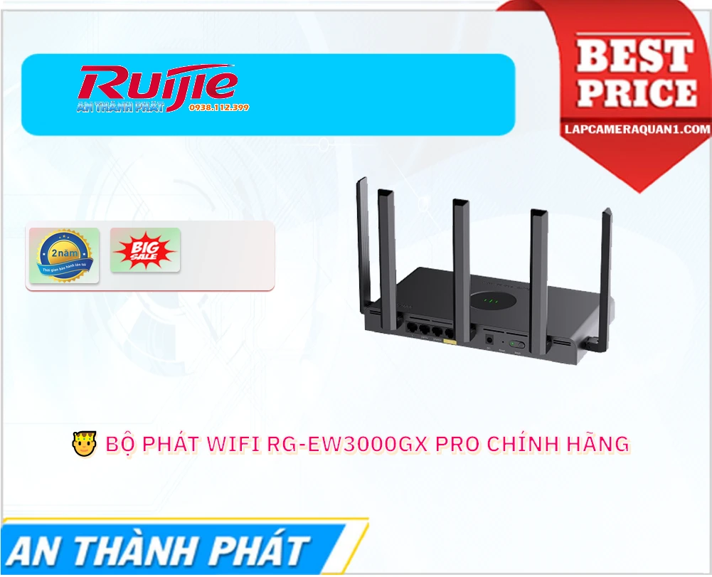 Hãng Ruijie RG-EW3000GX PRO Hãng Ruijie RG-EW3000GX PRO
