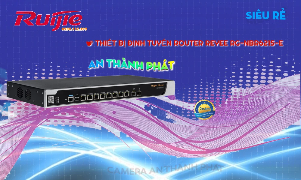Thiết Bị Mạng Ruijie RG-NBR6215-E Thiết Bị Mạng Ruijie RG-NBR6215-E