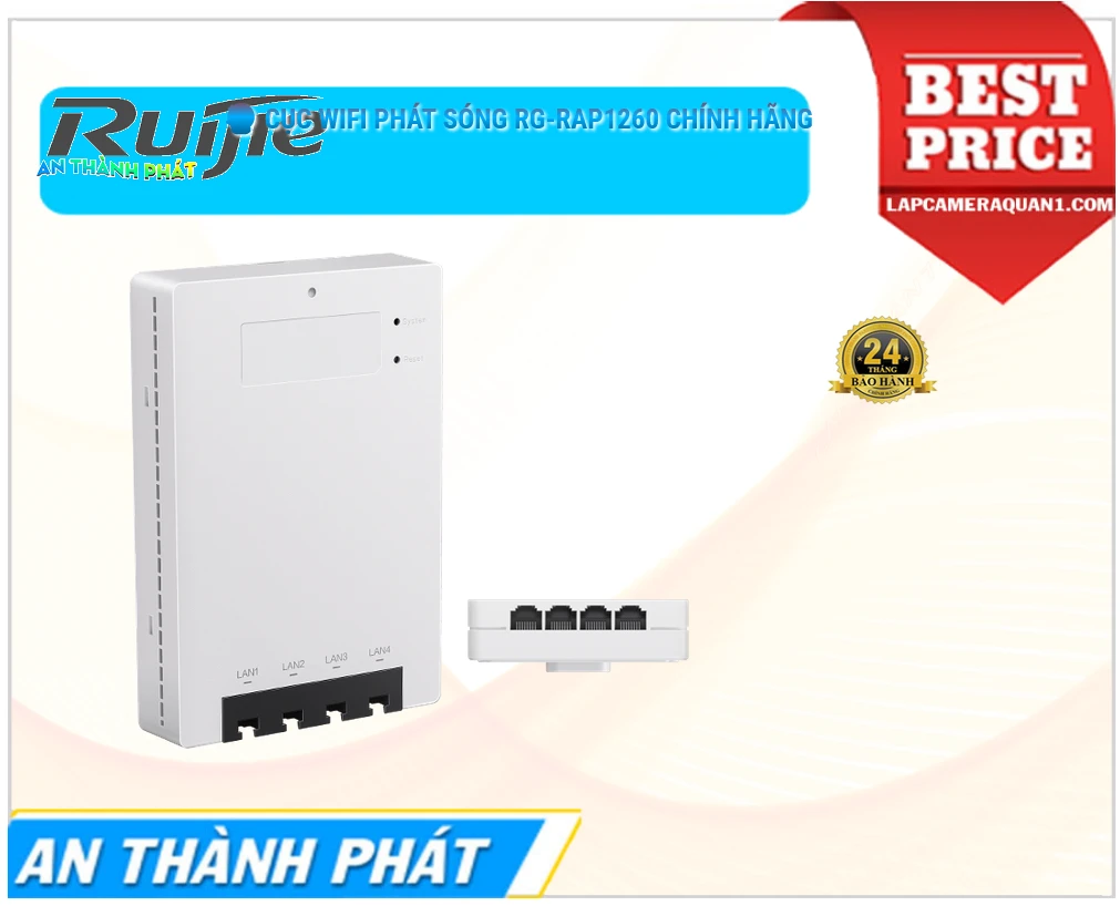 Modum Wifi Mạng Hãng Ruijie RG-RAP1260 Modum Wifi Mạng Hãng Ruijie RG-RAP1260