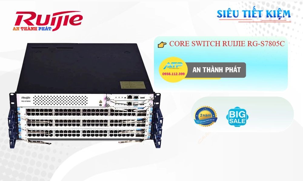 Hãng Ruijie  Router quản lý mạng  RG-S7805C
