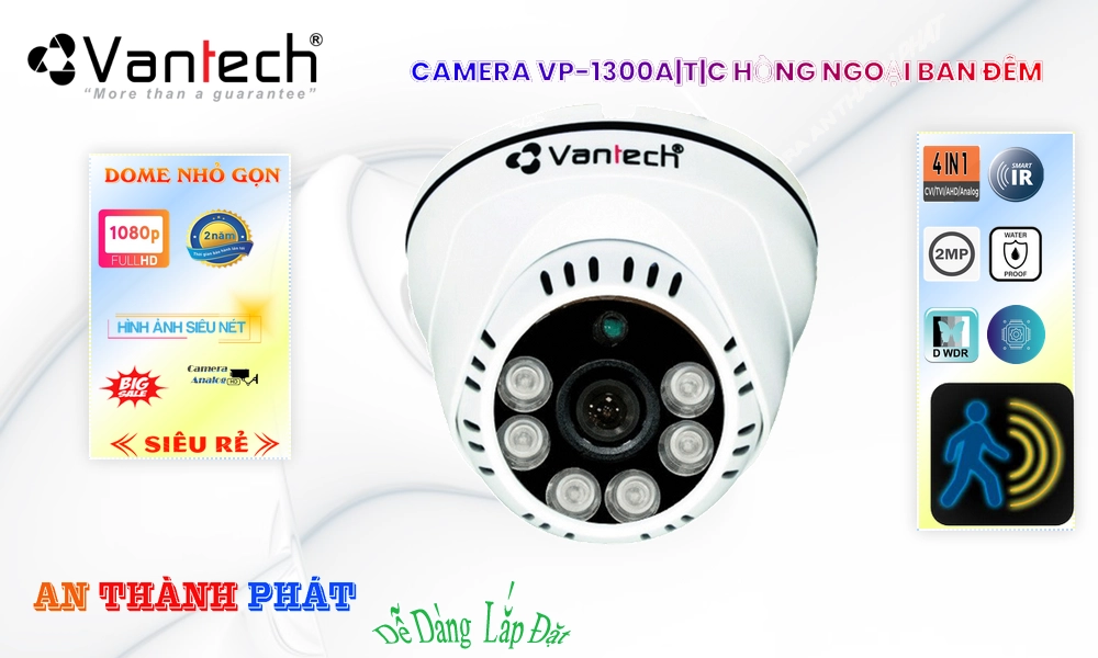 Camera VanTech VP-1300A|T|C