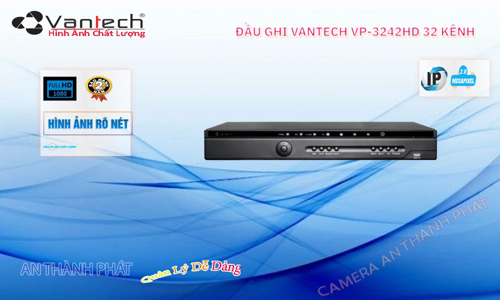 VP-3242HD VanTech Thiết kế Đẹp