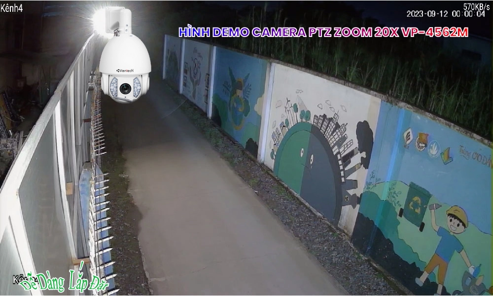 ✲  Camera VP-4562M PTZ