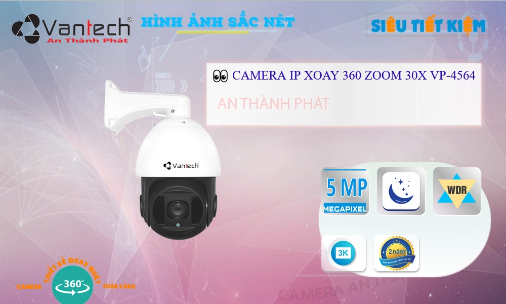 Camera VP-4564 PTZ Xoay Zoom