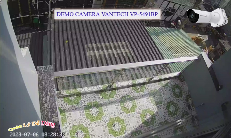 Camera VanTech VP-5491BP Tiết Kiệm