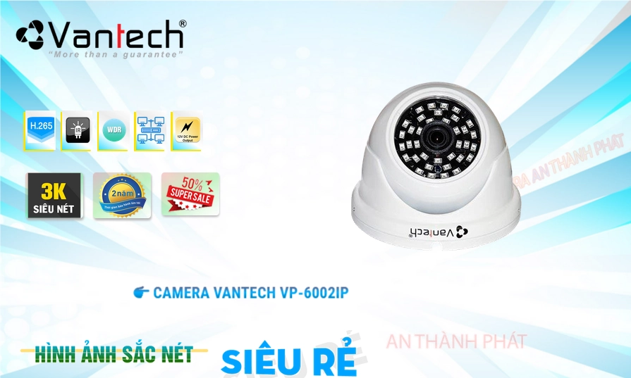 VP-6002IP Camera Giá Rẻ VanTech