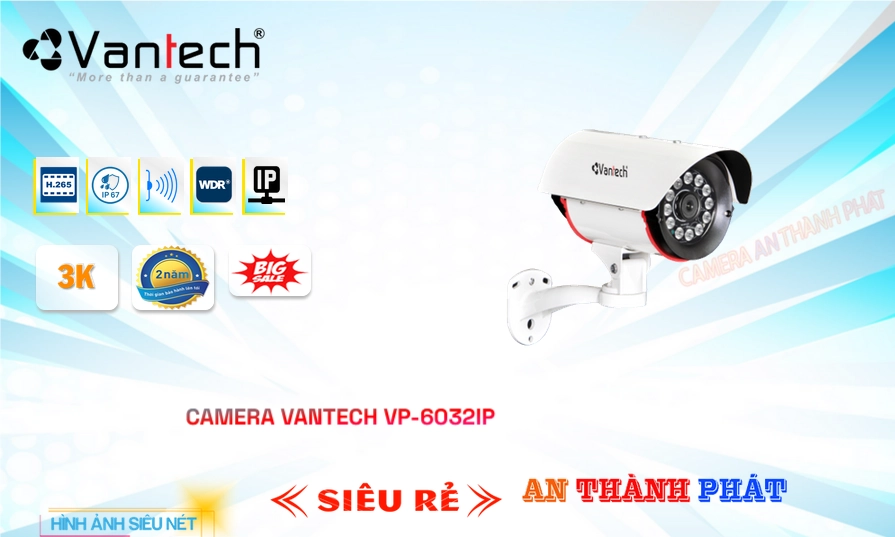 ✨ VP-6032IP Camera Với giá cạnh tranh VanTech