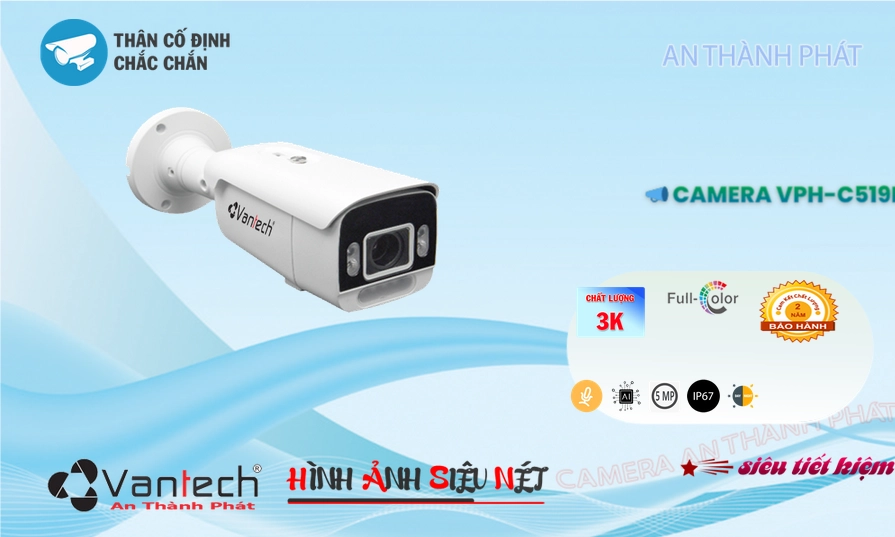 Camera VPH-C519F Công Nghệ Cao