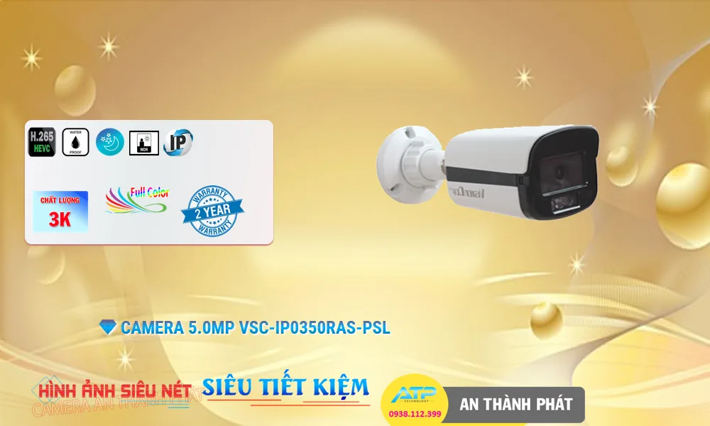 Camera Visioncop VSC-IP0350RAS-PSL