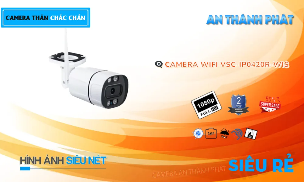 Camera Visioncop VSC-IP0420R-WIS