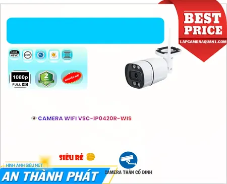 Camera Visioncop VSC-IP0420R-WIS