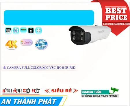 Camera Visioncop VSC-IP0480R-PSD